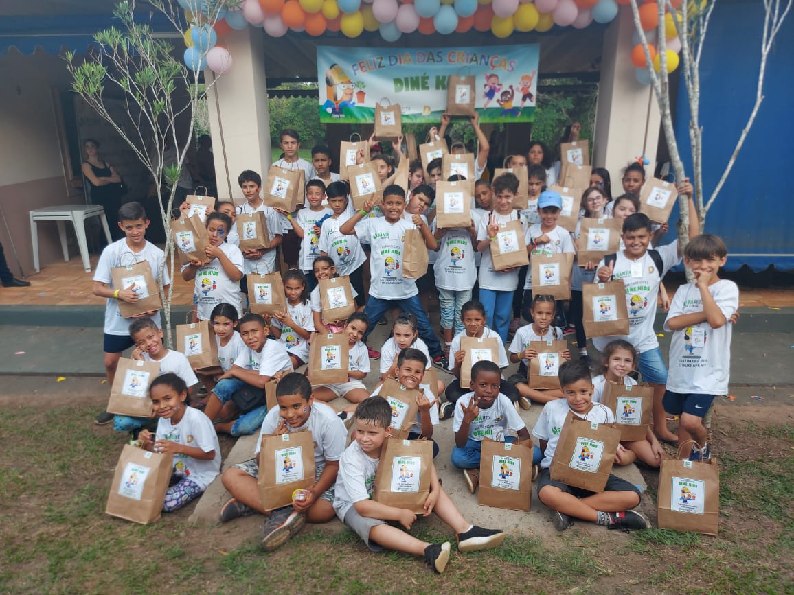DAMA participa de ação Diné Kids, promovida pela Usina Santa Rita para o Dia das Crianças