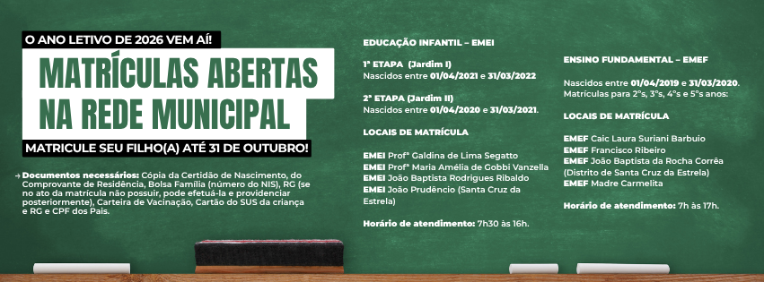 CAPAS DO SITE - SRP4 - MATRICULA EDUCAÇÃO